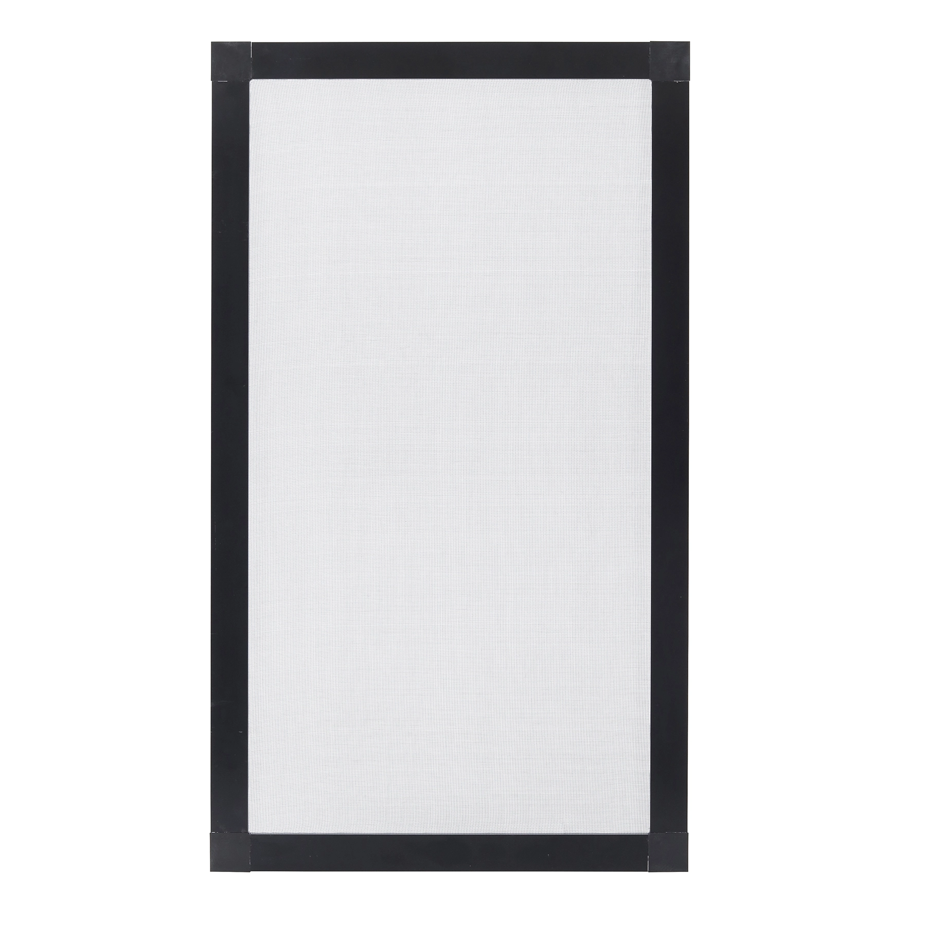 Tela Mosquiteira com Moldura Alumínio Preto para Janela 3 Folhas 0,60x2,00m Linha Vivace Isoxa