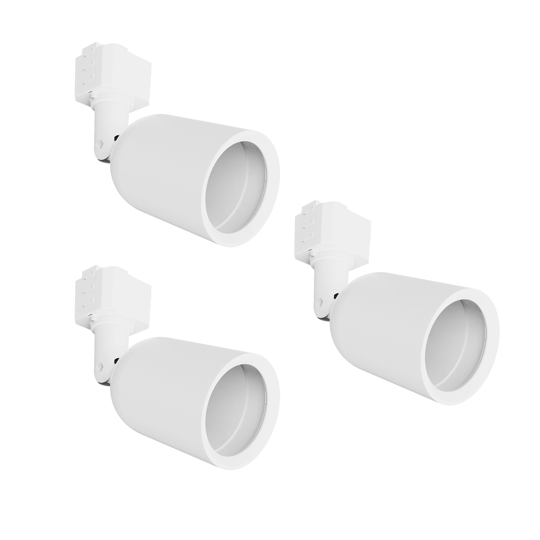 Kit Spots de Trilho Branco para 3 Lâmpadas GU10 Inspire
