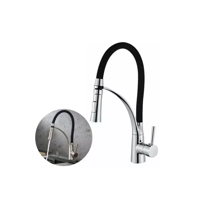 Torneira De Cozinha Gourmet Flexível Silicone Monocomando Brinovar