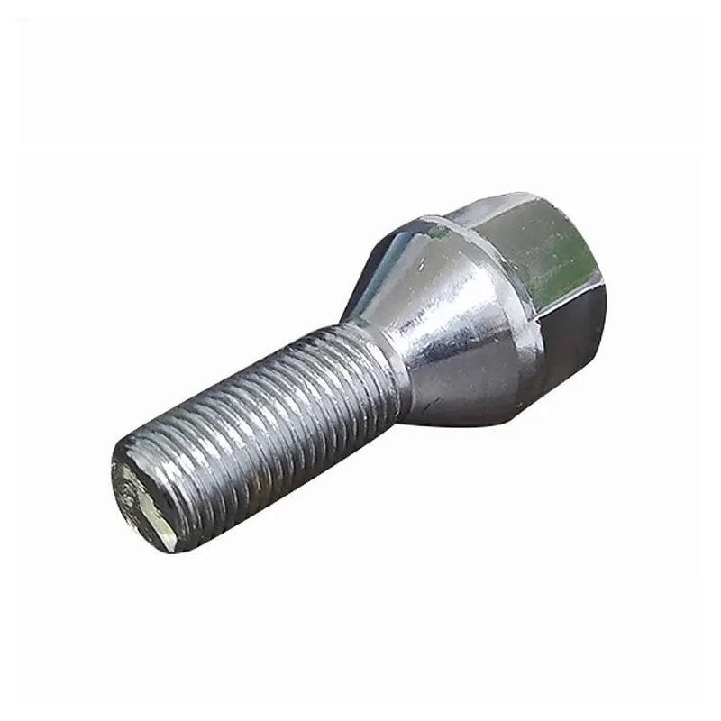 Parafuso de Roda Cromado Curto 19mm - ISOFIX 06001