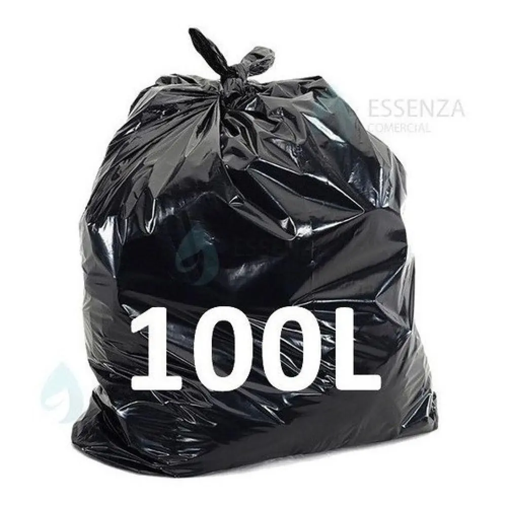 Saco De Lixo 100l Reforçado 100un 0,12
