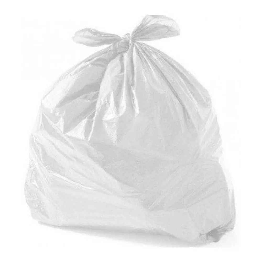 Saco De Lixo 15l Branco 100un