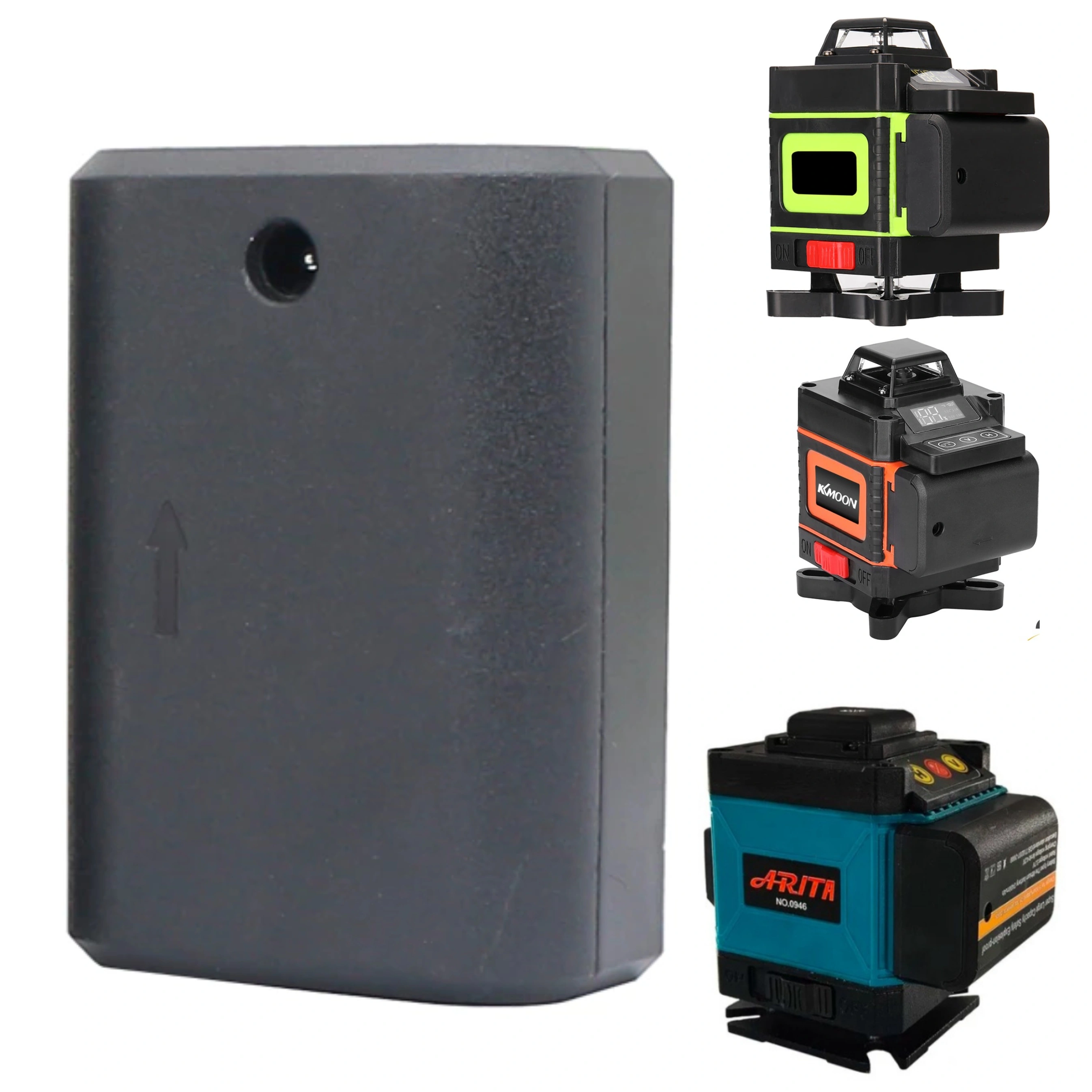 Bateria Extra Recarregável P/ Nível Laser 4d 3d 16 12 Linhas