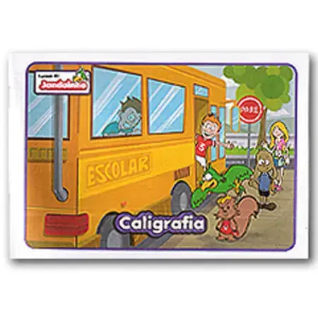 Caligrafia Brochura Flexível Jandaia Turma Do Jandainha 1 Matérias 40 Folhas