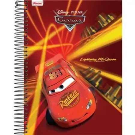 Caderno Capa Dura Universitário Espiral Bad Boy Jandaia 200mm X 275mm 96 Folhas