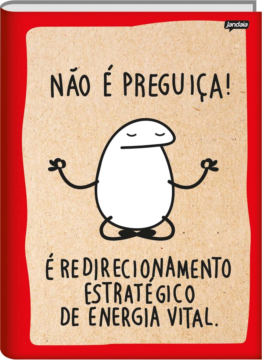Caderno 1x1 Cd Costurado Flork 80fls Jandaia 73609 77