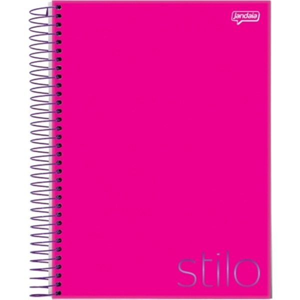 Universitário Espiral Dura Jandaia Stilo 10 Matérias 200 Folhas