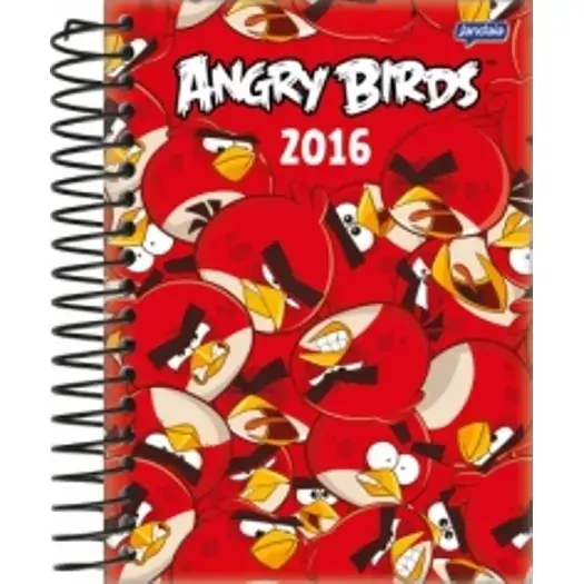 Agenda Angry Birds Diaria 352 Folhas 399g Jandaia