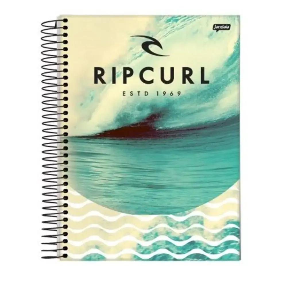 Me Caderno Cd Rip Curl 10x1 200fls