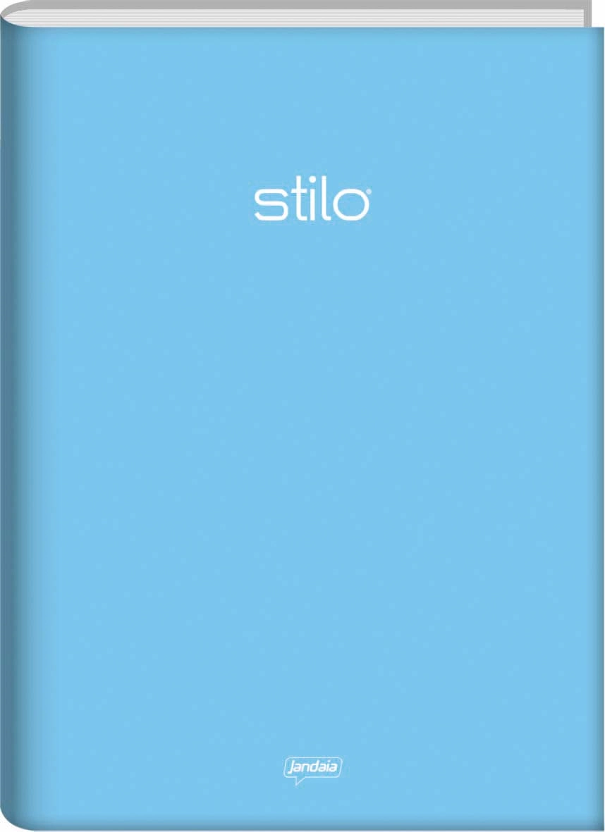 Caderno Univ Cd Cost 01x1 80fl Jandaia Stilo Pastel