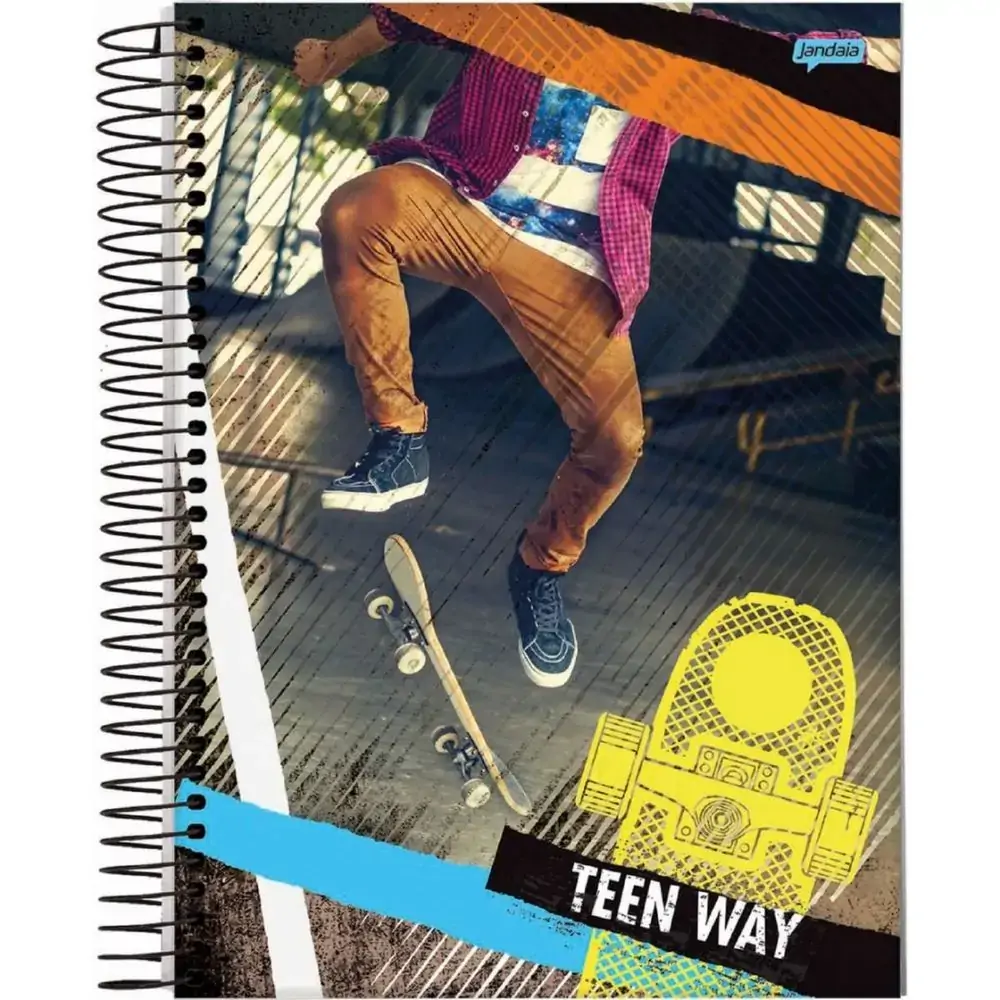 Cad Jandaia Esp Univ Cd 96fls Teen Way Fsc