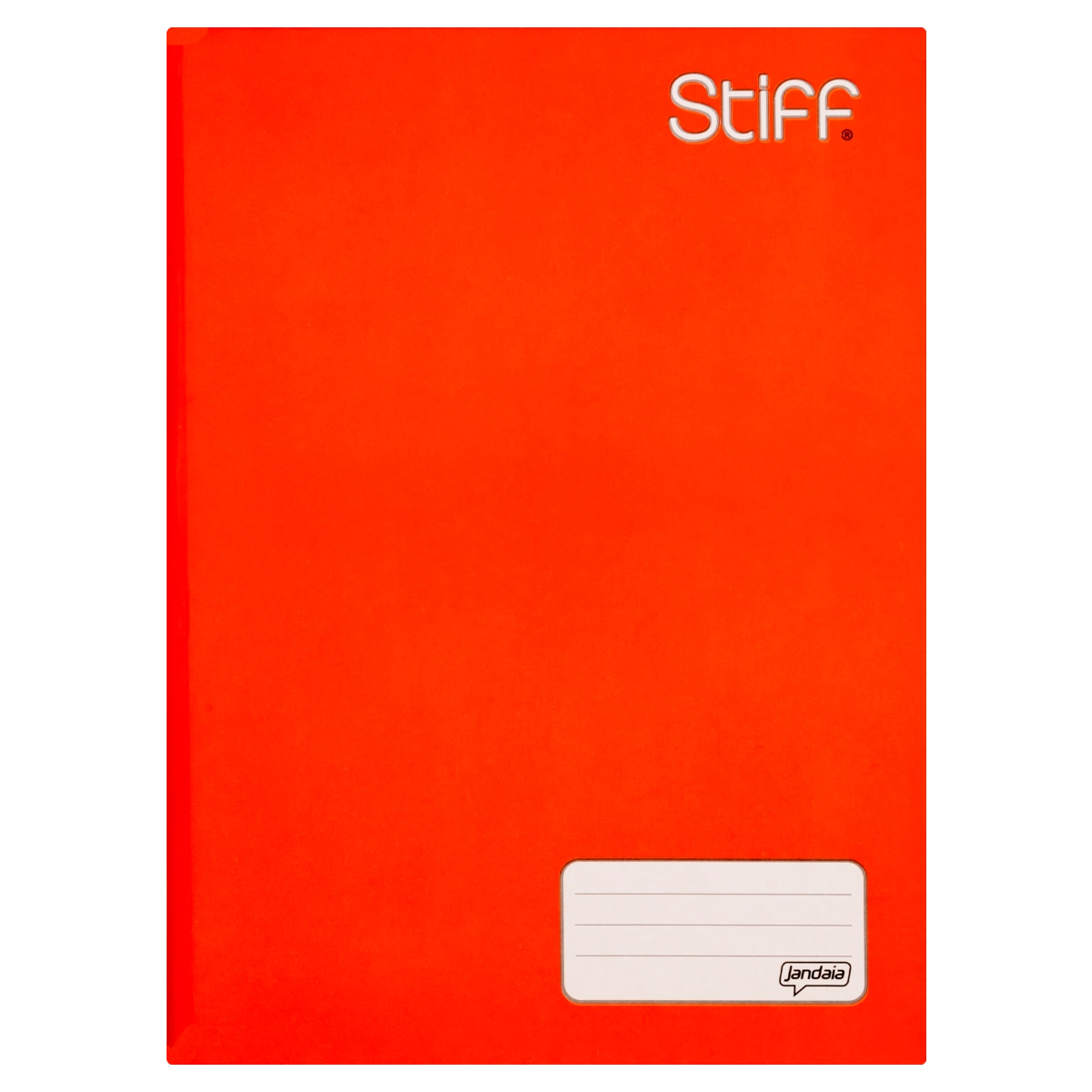 Caderno Jandaia Brochura Univ 96fls Stiff Vermelho
