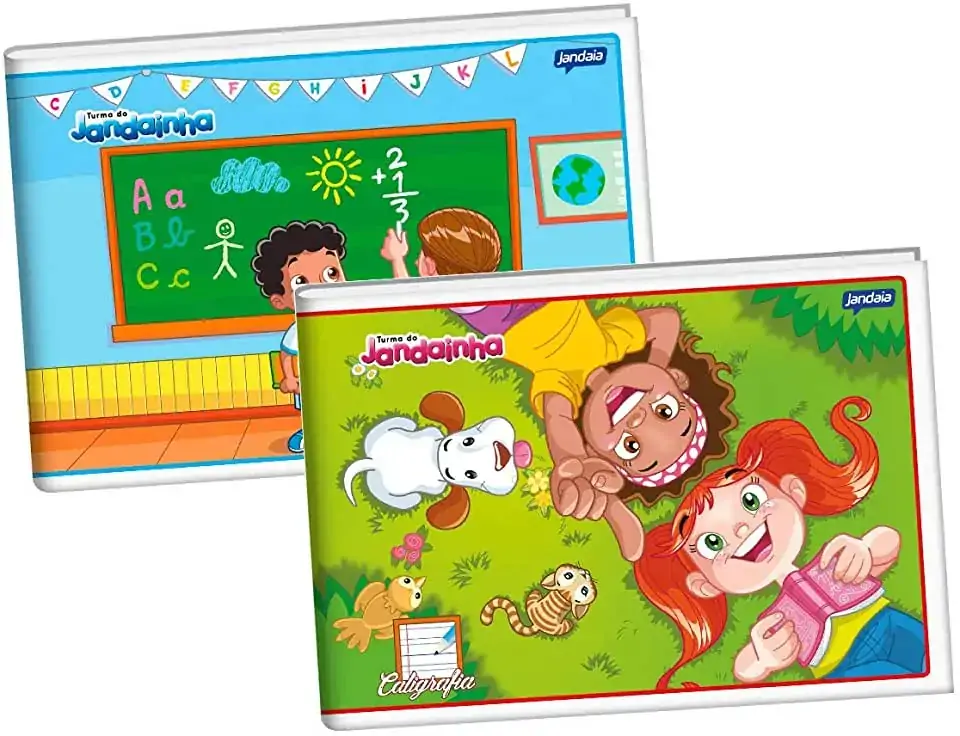 Me Caderno 1/4 Broch Caligr 40 Fls