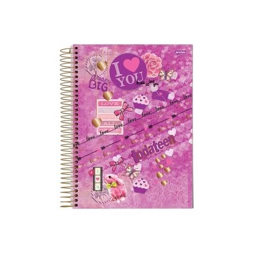 Caderno Universitario Toda Teen 300 Folhas 451g Jandaia