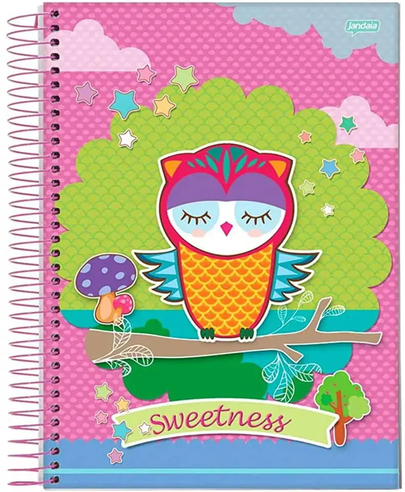 Caderno Sweetness 96 Folhas 220g Jandaia