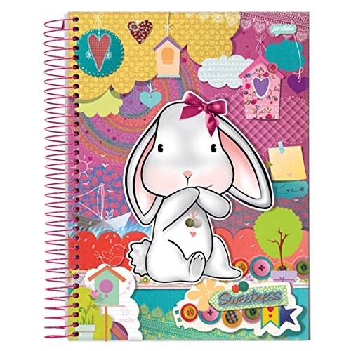 Caderno Esp Univ C/d 10x1 200fls Sweetness