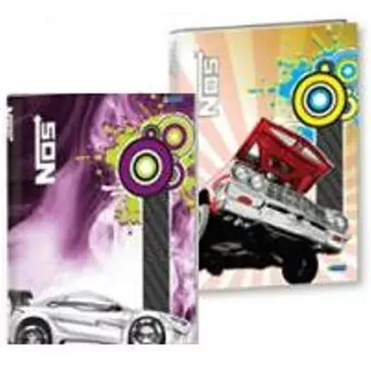 Caderno Brochura Nos 1/4 96 Folhas 218g Jandaia