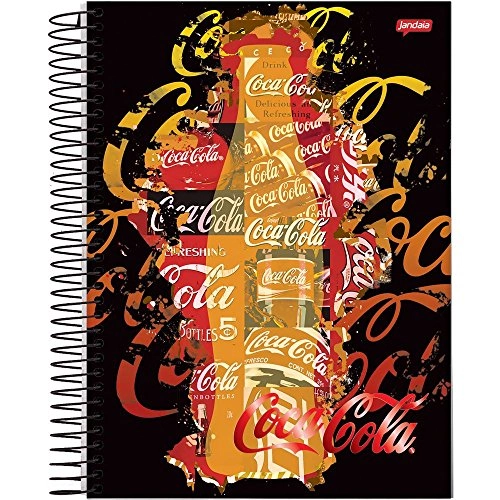 Cadernos Coca Cola 15mt 300fls R Jandaia
