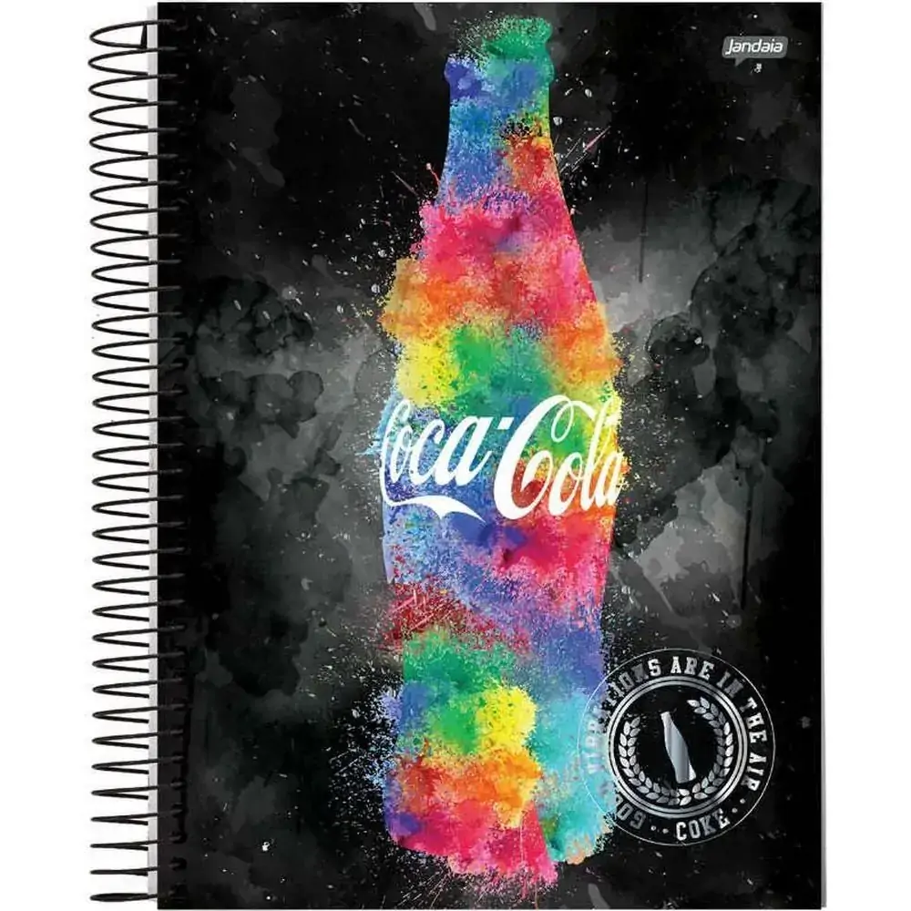 Cadernos Coca Cola 12mt 240fls R Jandaia