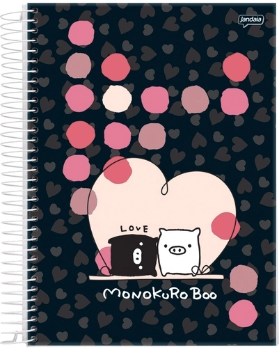 Caderno Monokuro Boo 200 Folhas 750g Jandaia