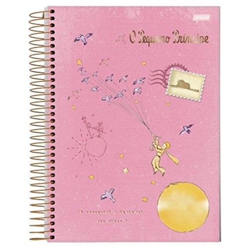 Caderno Cd.uni.1x1 96fls Peq Principe