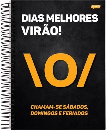 Caderno Espiral Humor 96 Folhas 461g Jandaia