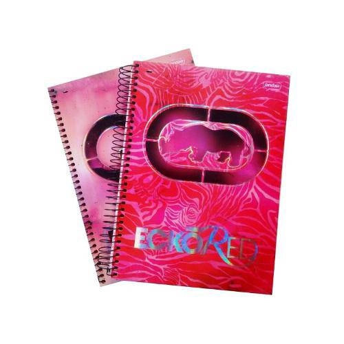 Caderno Ecko Red 200 Folhas 800g Jandaia
