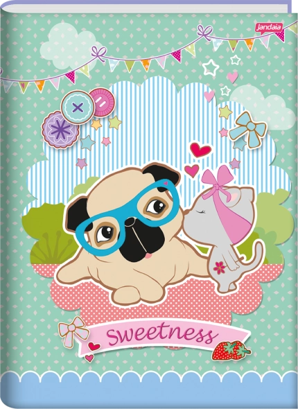 Caderno Brochura Sweetness 96 Folhas 420g Jandaia