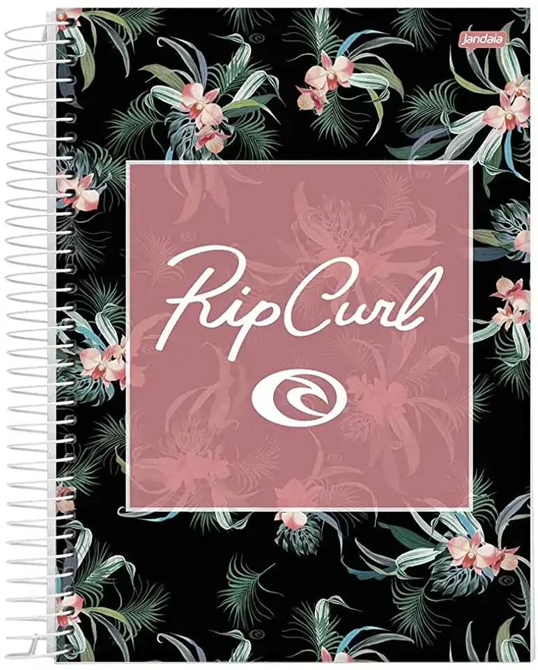 Caderno Espiral 200 Folhas Rip Curl Girl 800g Jandaia