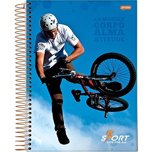 Caderno Univ C/d 10x1 200fls Mais Brasil