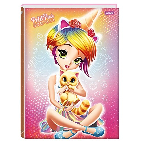 Caderno Univ Cost Jandaia Petit Poa 96f