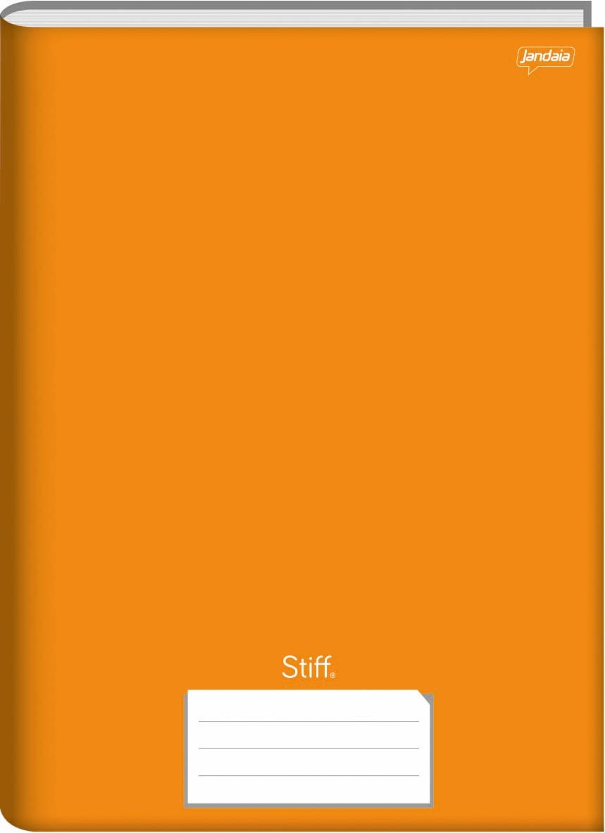 Cardeno Brochura 48fls Laranja