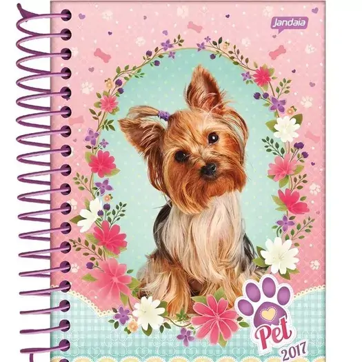 Agenda Diaria Pet 352 Paginas 272g Jandaia