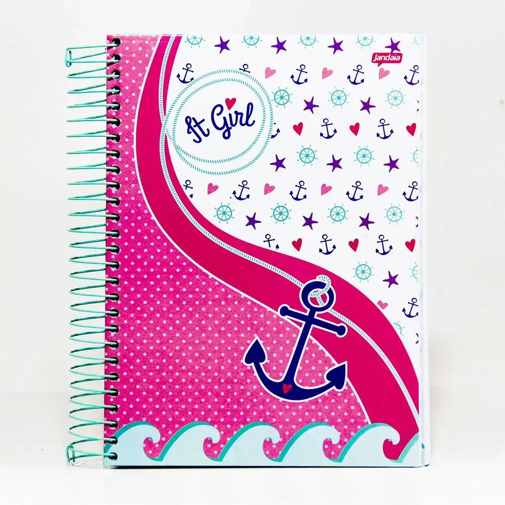 Caderno Jandaia Esp.univ.c/d 15x1 300fls It Girl