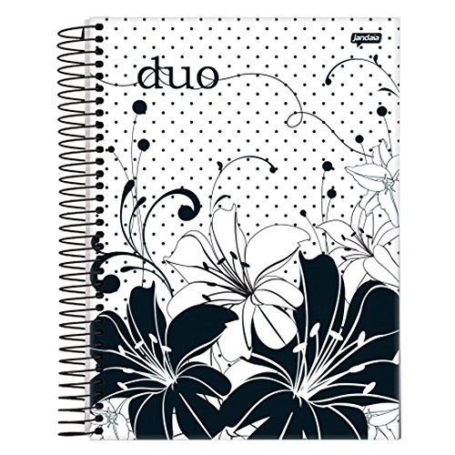 Caderno C.dura Jandaia Duo 10mat.200fl Un