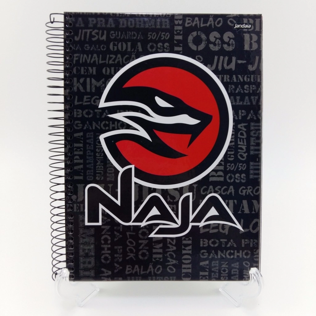 Caderno Espiral Universitario 15x1 Naja 300 Folhas 1151g Jandaia