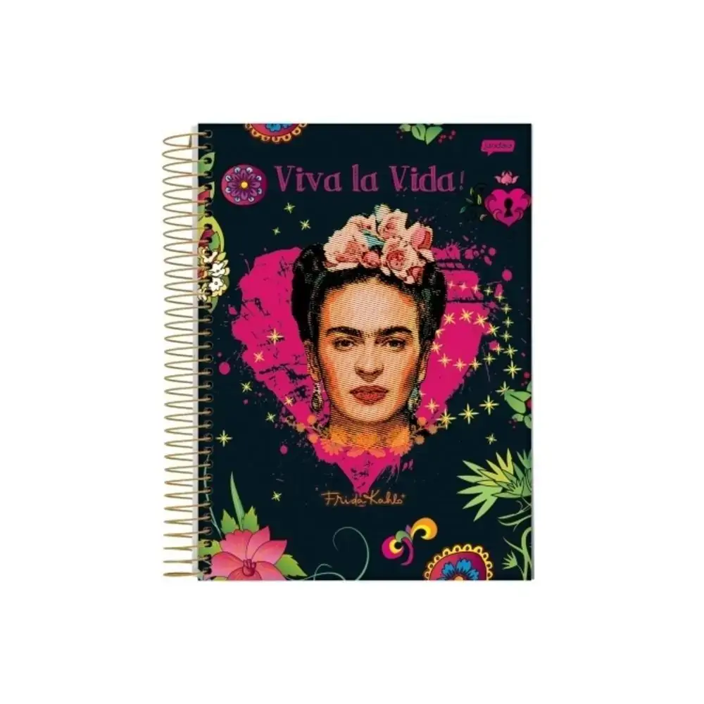 Caderno C.dura 1/4 Jandaia Teen Way 96fl Un