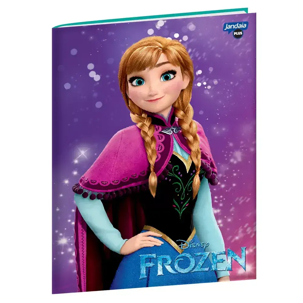 Caderno Brochura 1/4 Frozen 96 Folhas 109g Jandaia