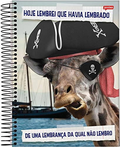 Caderno C.dura Jandaia Insano 1mat.96fl Un