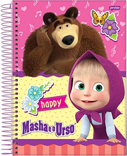 Caderno Jandaia Univ.c/d.1x1 96f Masha