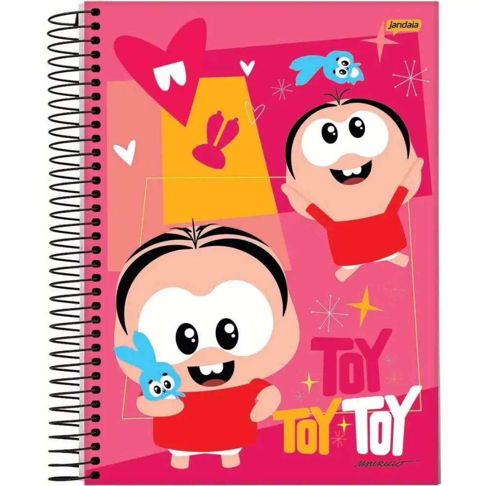 Caderno Jandaia Esp.univ.c/d 1x1 96fls Monica