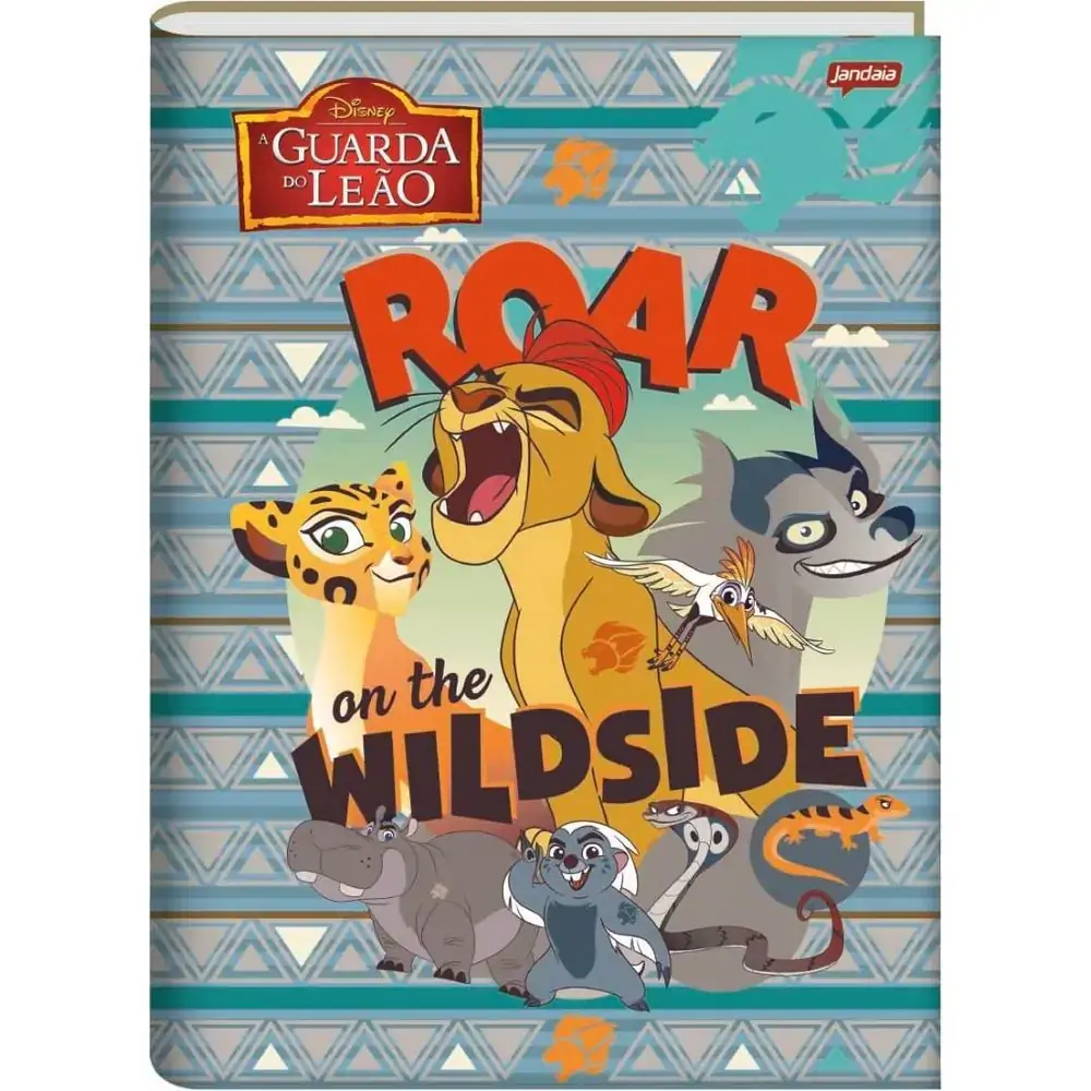 Caderno Jandaia Brochura Univ.96fls A Guarda Leao