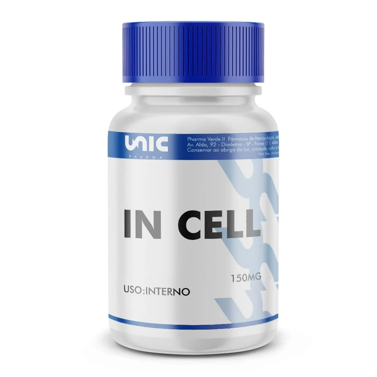 In Cell 150mg com selo de autenticidade 90 Cápsulas