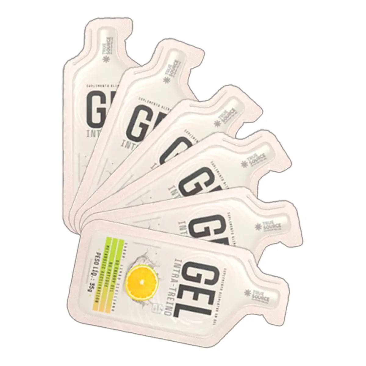 Kit 6X: Gel Intra Treino Limão Siciliano True Source 35g