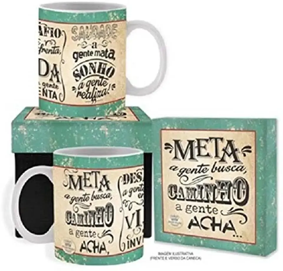 Caneca Mens.variadana Caixa 8977 Zenir Disarz