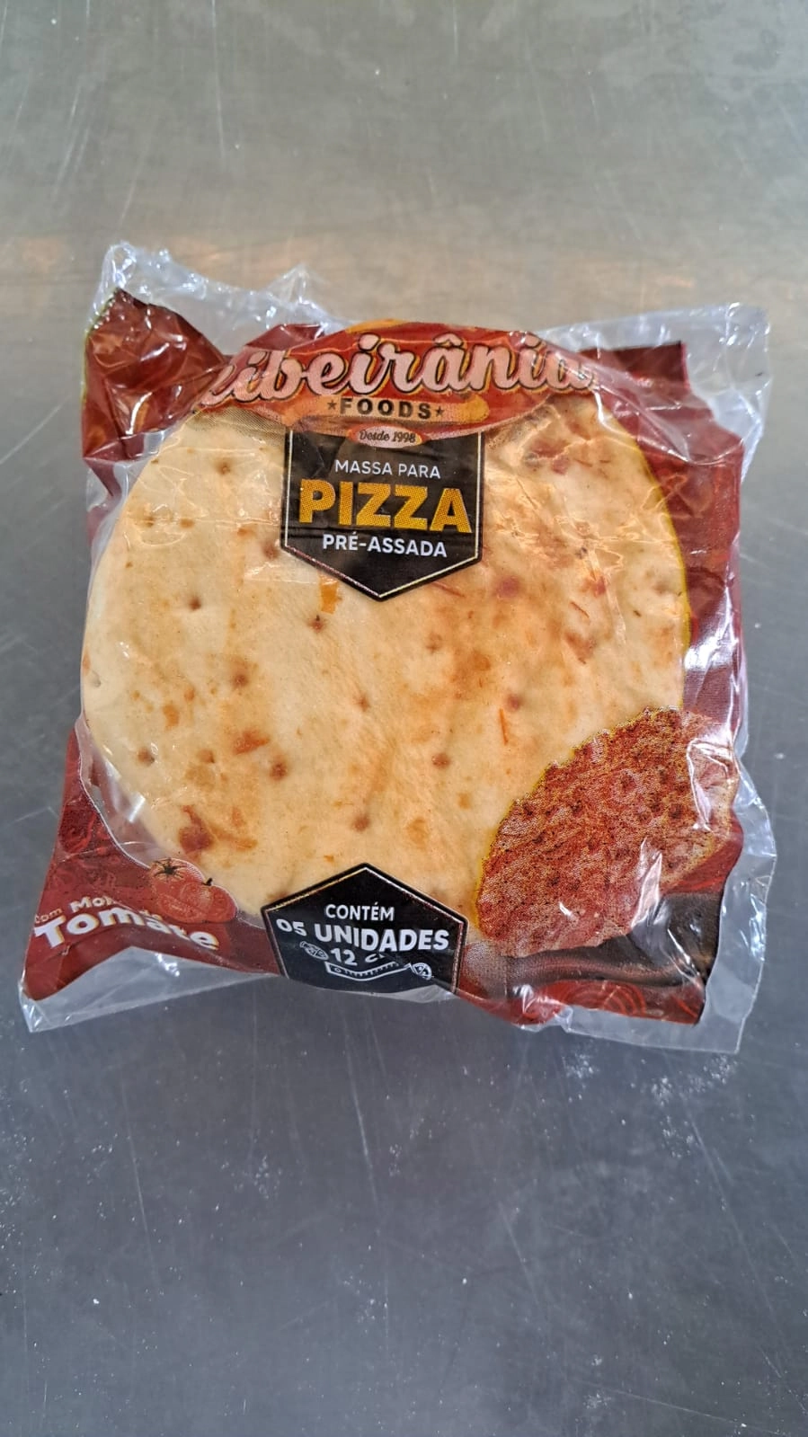 Massa P/ Pizza Brot Ribeirania 5un