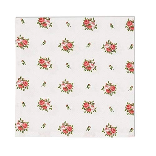 Jg.c/4 Guardanapos C Cia Home Mini Rosas