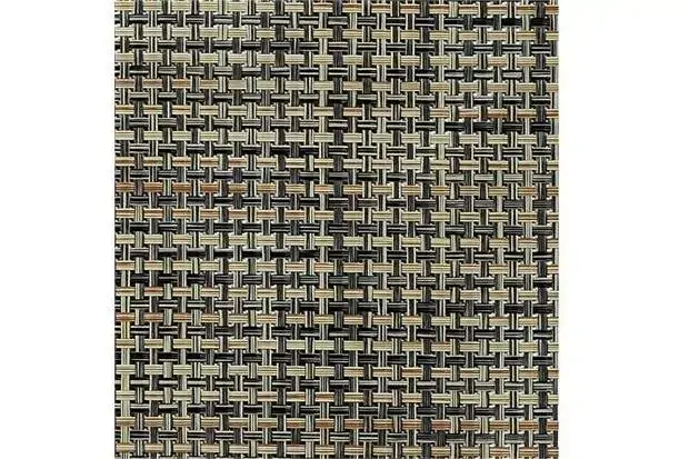 Jogo Americano CopaCia Trama Sintética Verde com Palha 30 x 45 cm - Cada