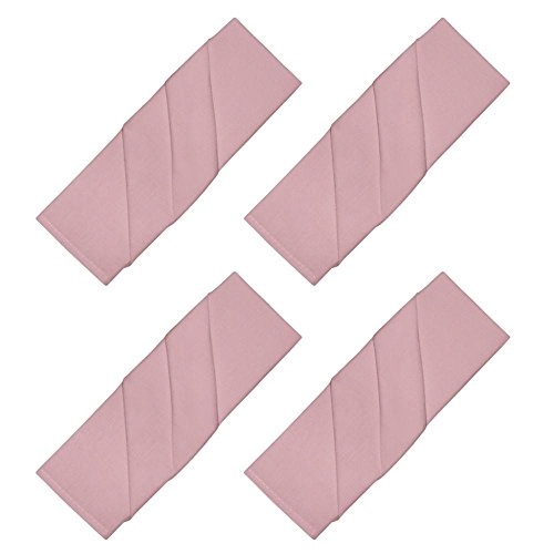 Kit 4 Pcs Guardanapo C Cia Rosa Nude