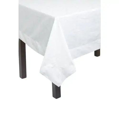 Toalha De Mesa C Cia 1,60x2,20m Jacq.baroque Blanc